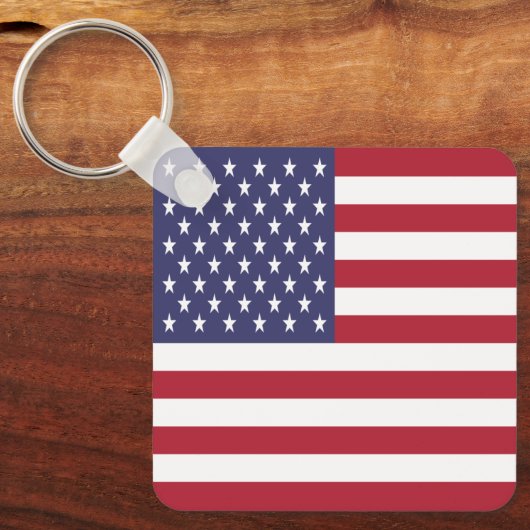 Porte-clés Drapeau des États-Unis (Recto)