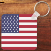 Porte-clés Drapeau des États-Unis (Verso)