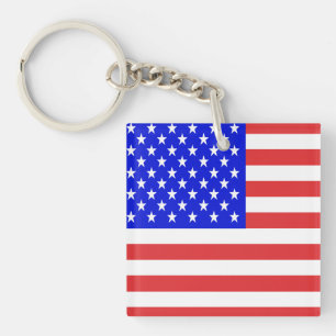 Porte-clés Drapeau des Etats-Unis