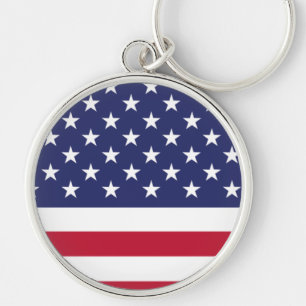 Porte-clés Drapeau des États-Unis d'Amérique