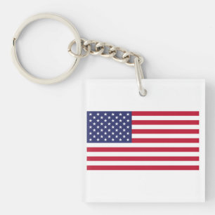 Porte-clés Drapeau des États-Unis d'Amérique
