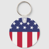 Porte-clés Drapeau des États-Unis d'Amérique (Verso)