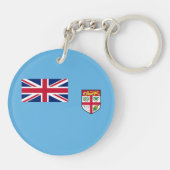 Porte-clés Drapeau des Fidji (Dos)