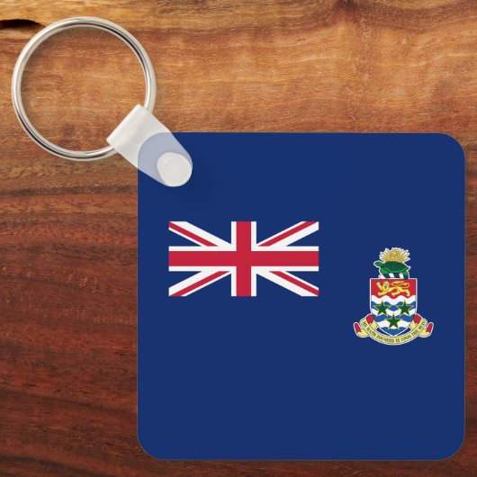 Porte-clés Drapeau des îles Caïmans (Recto)