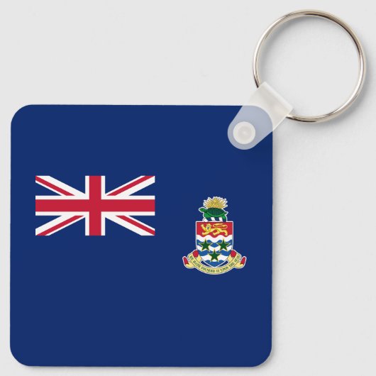 Porte-clés Drapeau des îles Caïmans (Dos)