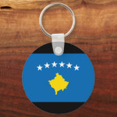 Porte-clés Drapeau des îles du Kosovo (Recto)
