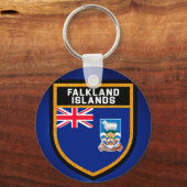Porte-clés Drapeau des îles Falkland (Recto)