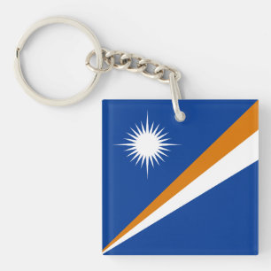 Porte-clés Drapeau des Îles Marshall