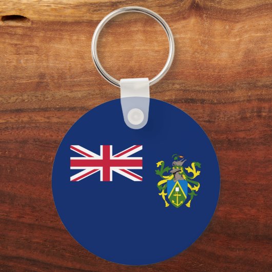 Porte-clés Drapeau des îles Pitcairn (Verso)