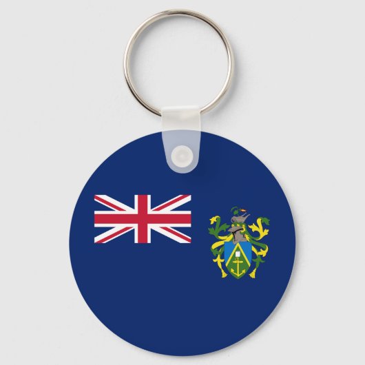 Porte-clés Drapeau des îles Pitcairn (Verso)