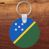 Porte-clés Drapeau des Îles Salomon (Recto)