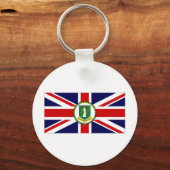 Porte-clés Drapeau des îles Vierges britanniques (Recto)