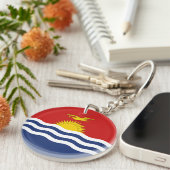 Porte-clés Drapeau des Kiribati (Devant droit)