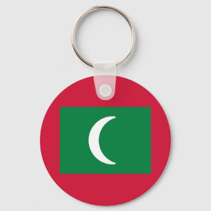 Porte-clés Drapeau des Maldives