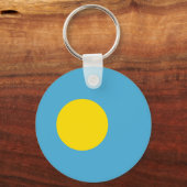 Porte-clés Drapeau des Palaos (Recto)