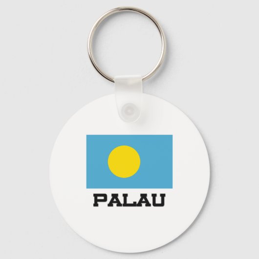 Porte-clés Drapeau des Palaos (Recto)
