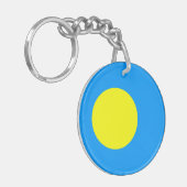 Porte-clés Drapeau des Palaos (Devant gauche)