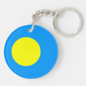 Porte-clés Drapeau des Palaos (Dos)