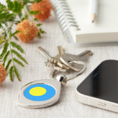 Porte-clés Drapeau des Palaos (Côté )