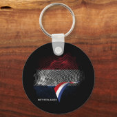 Porte-clés Drapeau des Pays-Bas (Recto)