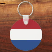 Porte-clés Drapeau des Pays-Bas (Verso)