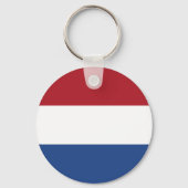 Porte-clés Drapeau des Pays-Bas (Verso)