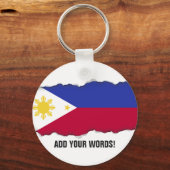 Porte-clés Drapeau des Philippines (Recto)