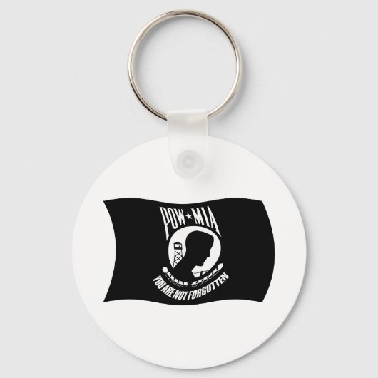 Porte-clés Drapeau des POW & MIA (Recto)