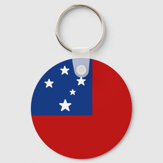 Porte-clés Drapeau des Samoa (Recto)