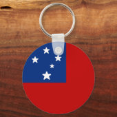 Porte-clés Drapeau des Samoa (Recto)