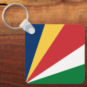 Porte-clés Drapeau des Seychelles (Recto)
