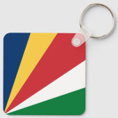 Porte-clés Drapeau des Seychelles (Dos)