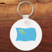 Porte-clés Drapeau des Tatars de Crimée (Recto)