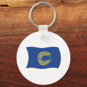 Porte-clés Drapeau des Tokelau (Recto)