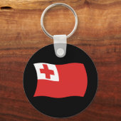 Porte-clés Drapeau des Tonga (Recto)