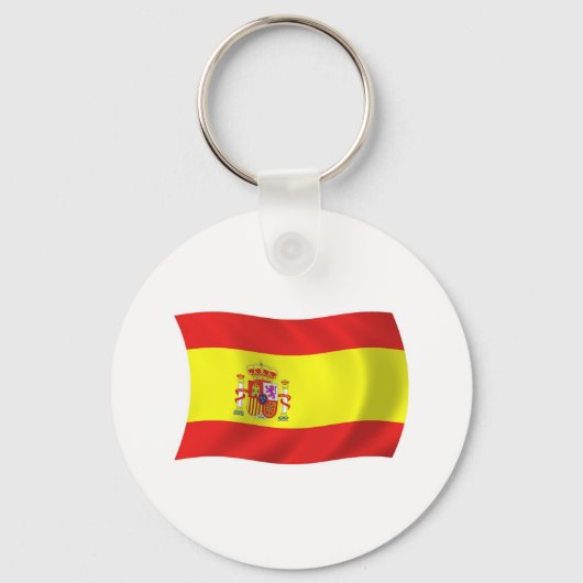 Porte-clés Drapeau d'Espagne (Recto)