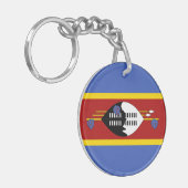 Porte-clés Drapeau d'Eswatini (Devant gauche)