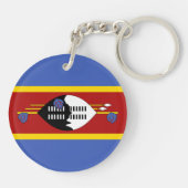 Porte-clés Drapeau d'Eswatini (Dos)