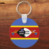 Porte-clés Drapeau d'Eswatini (Verso)