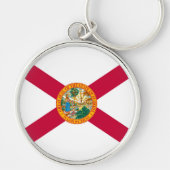 Porte-clés Drapeau d'État de Floride (Devant)