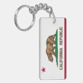Porte-clés Drapeau d'état de la Californie (Devant gauche)