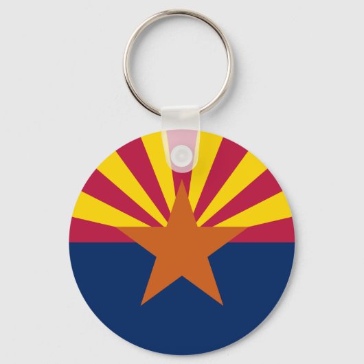 Porte-clés Drapeau d'État de l'Arizona (Recto)
