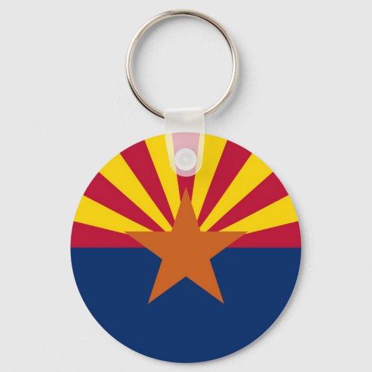 Porte-clés Drapeau d'État de l'Arizona (Recto)