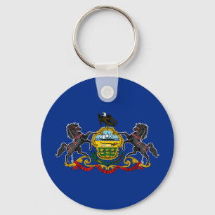Porte-clés Drapeau d'État de Pennsylvanie