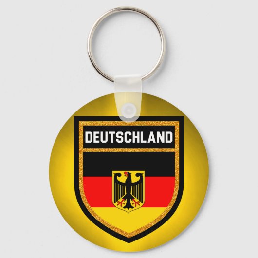Porte-clés Drapeau Deutschland (Recto)