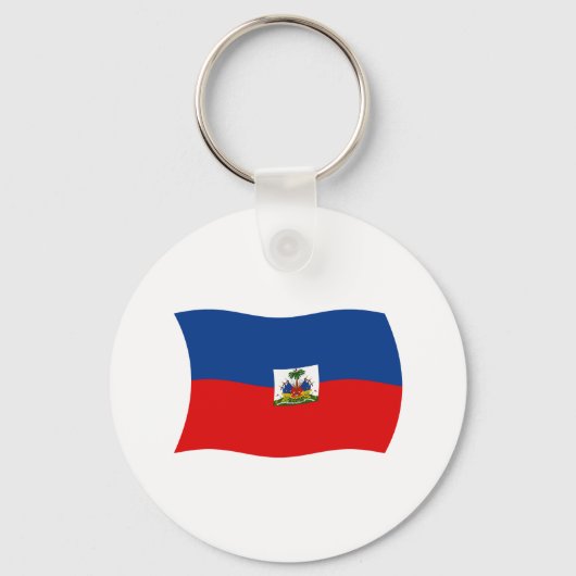 Porte-clés Drapeau d'Haïti (Recto)