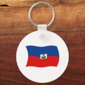 Porte-clés Drapeau d'Haïti (Recto)
