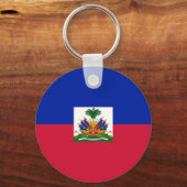 Porte-clés Drapeau d'Haïti (Recto)