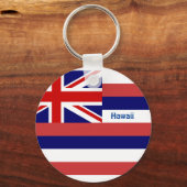 Porte-clés Drapeau d'Hawaï (Recto)