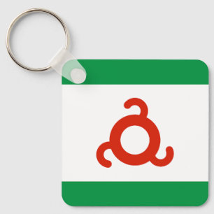 Porte-clés Drapeau d'Ingushetia